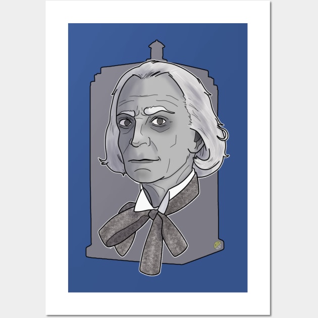 The First Doctor Wall Art by ArtOfTheNerd